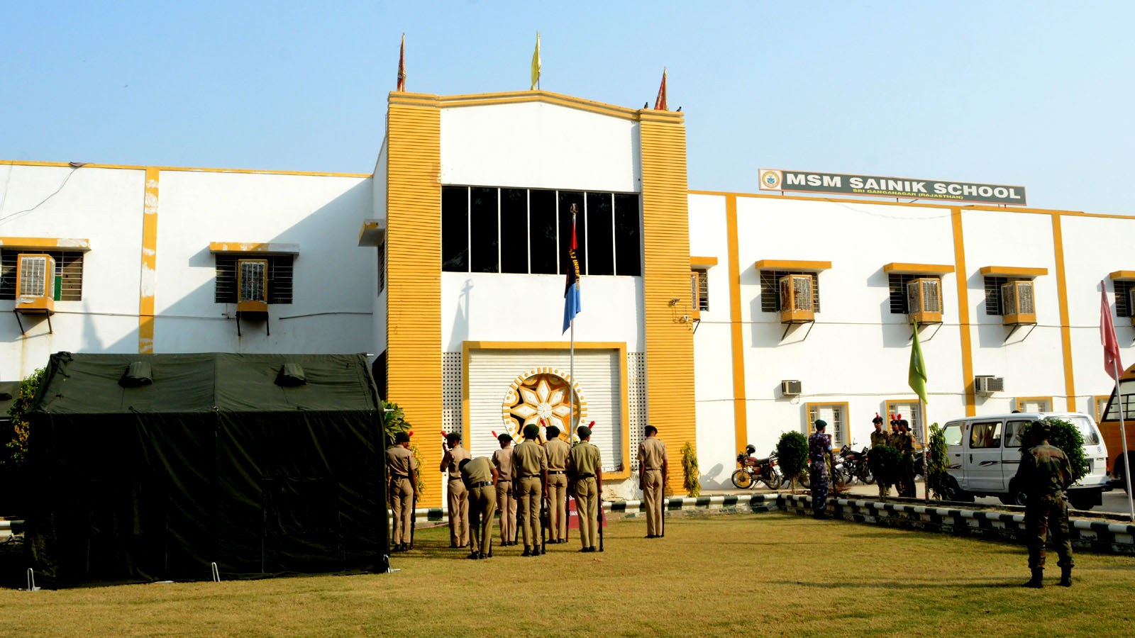 MSM Sainik School Sriganganagar msmsainikschool in 7Z karanpur Road Sriganganagar Rajasthan
